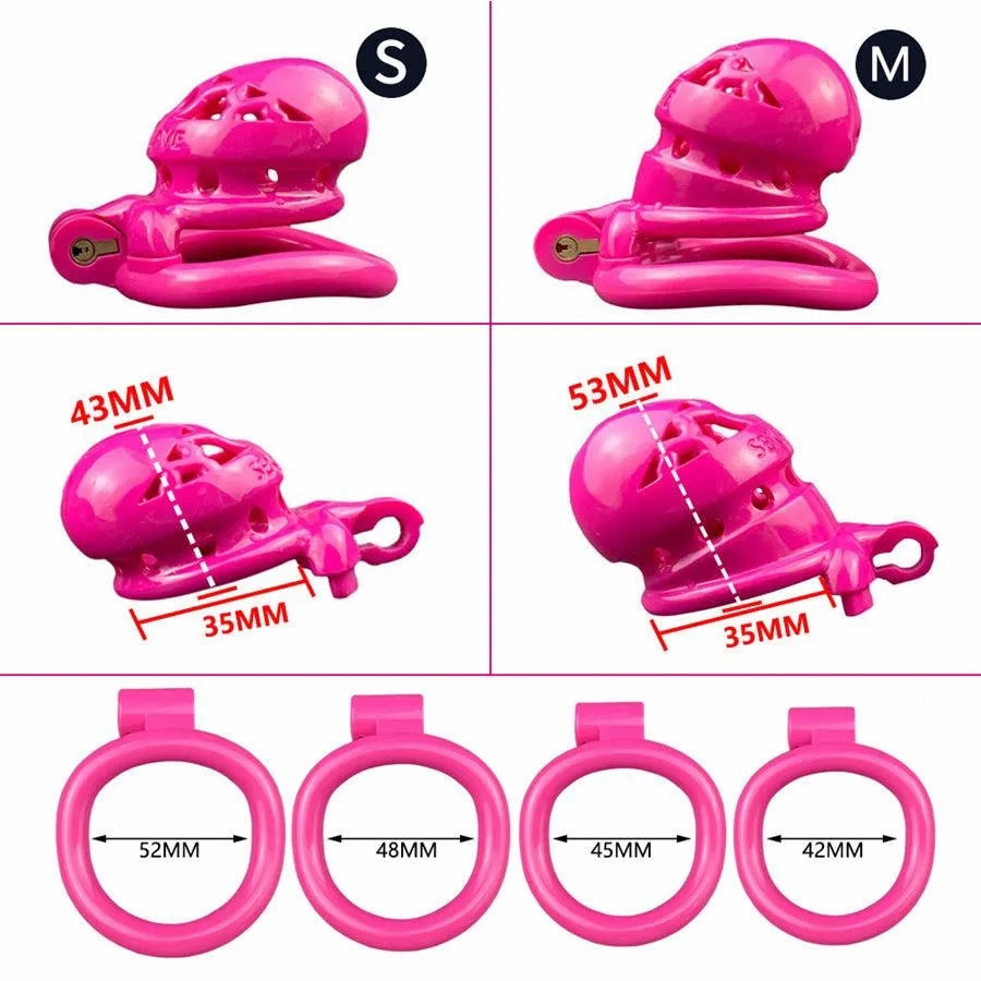 Xinghaoya-10 Resin Chastity Cage